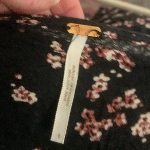 Free people skirt Floral Sz 6 - Picture 4 of 6